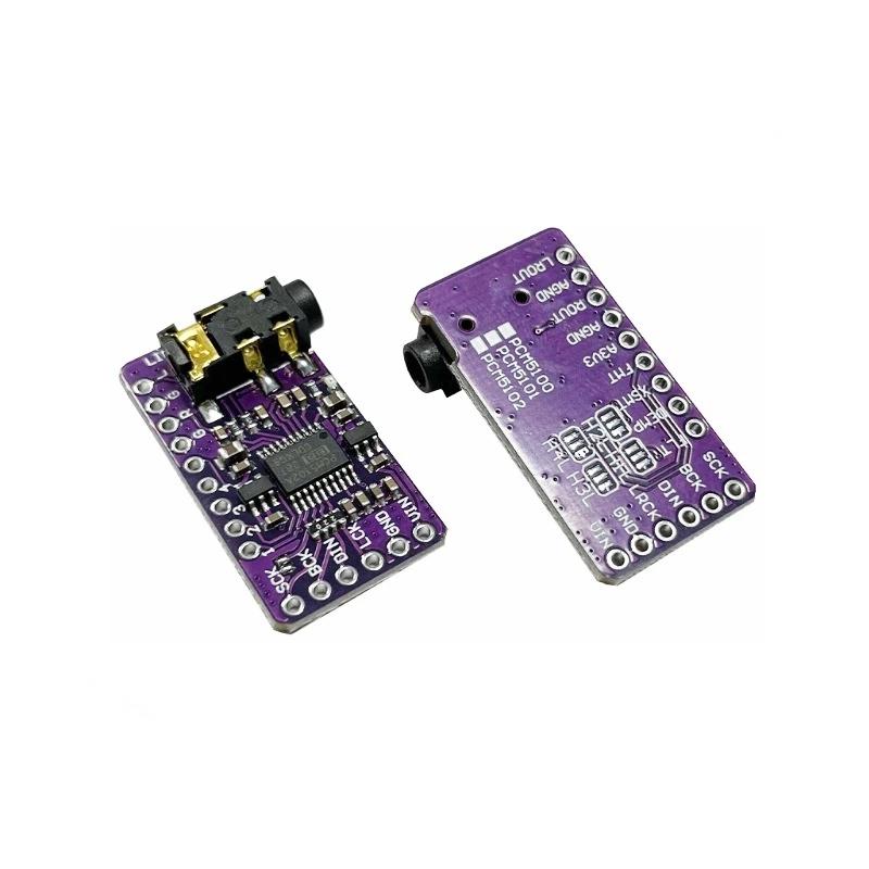 Módulo de áudio digital GY-PCM - Pcm5102 avaliação e preço