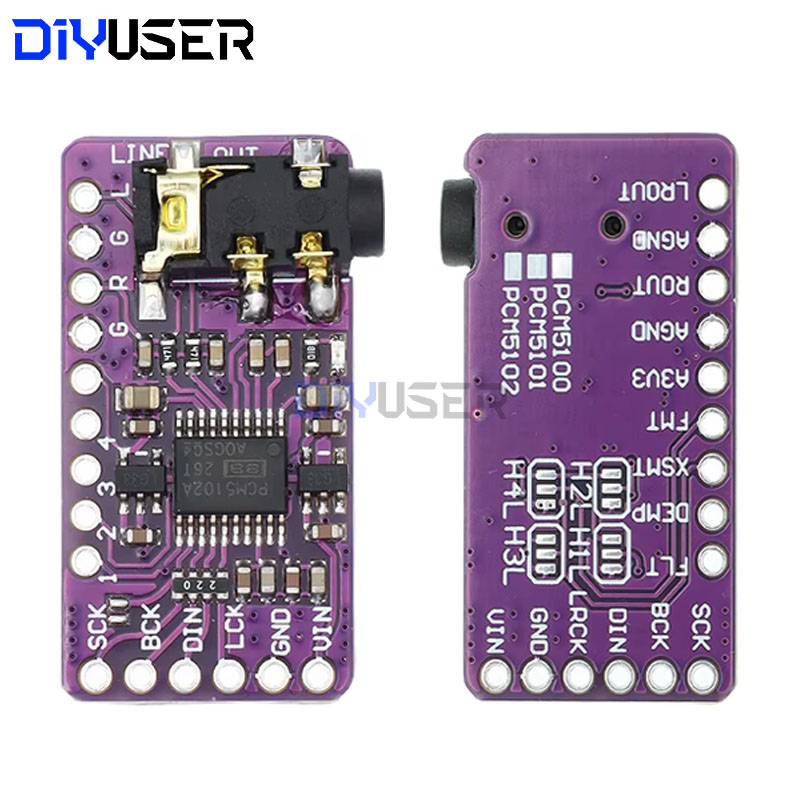 Diyuser interface i2s pcm5102a - Pcm5102 avaliação e preço