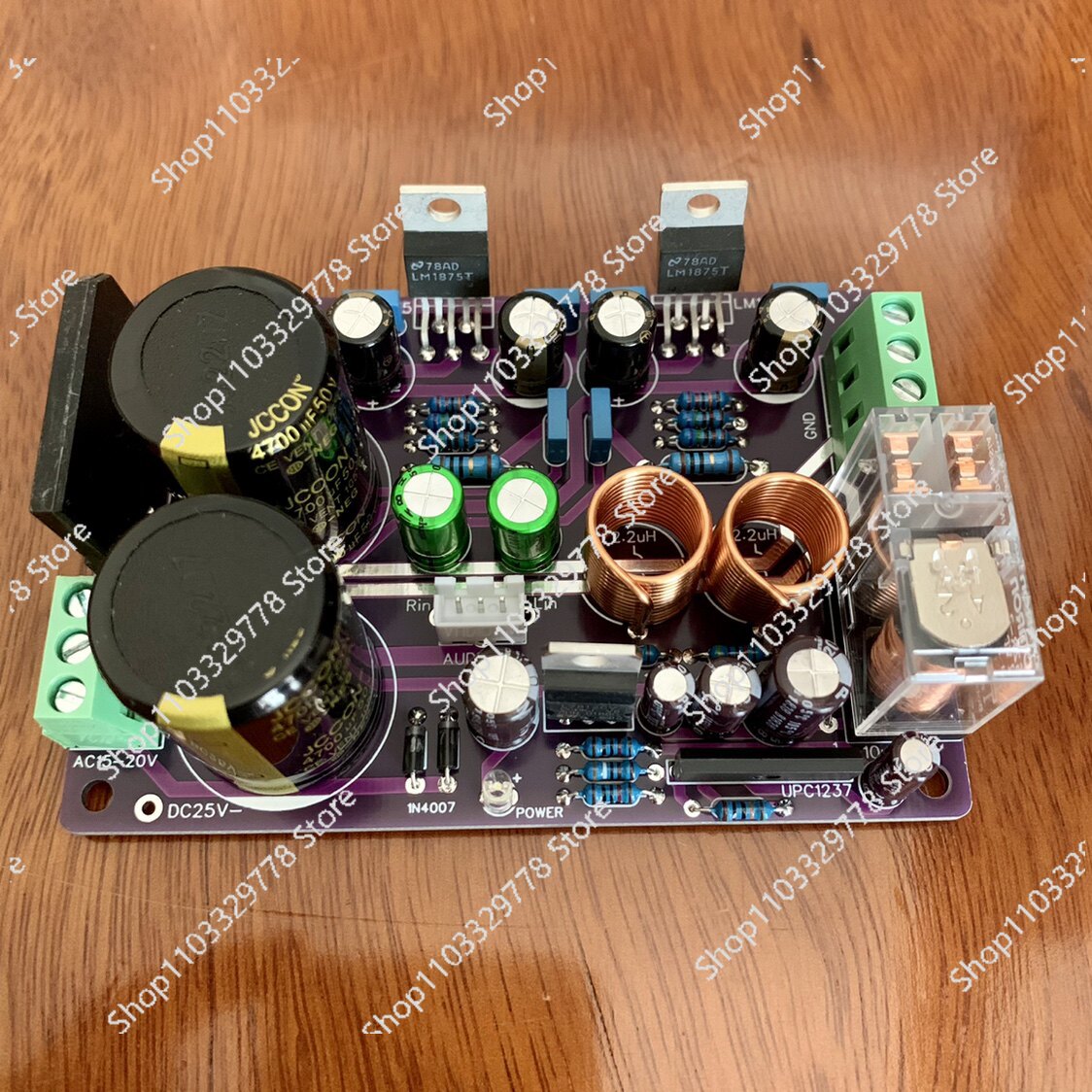 Nova versão revisada da placa  - Hifi Amplifier Board avaliação e preço