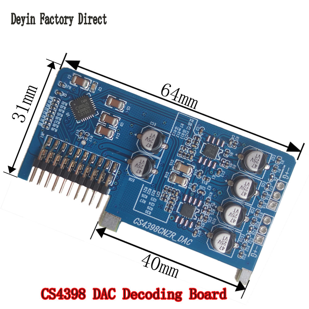 Placa de Decodificação DAC CS4 - Dac Board avaliação e preço