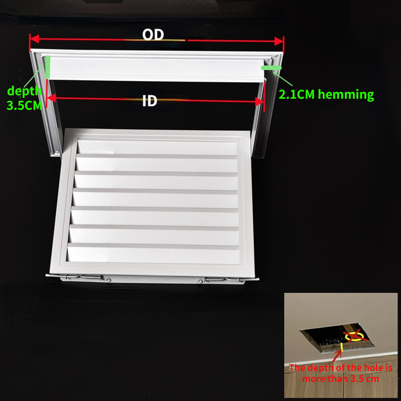 Grelha de Ventilação em Liga d - Ventilation Grille Aluminum avaliação e preço