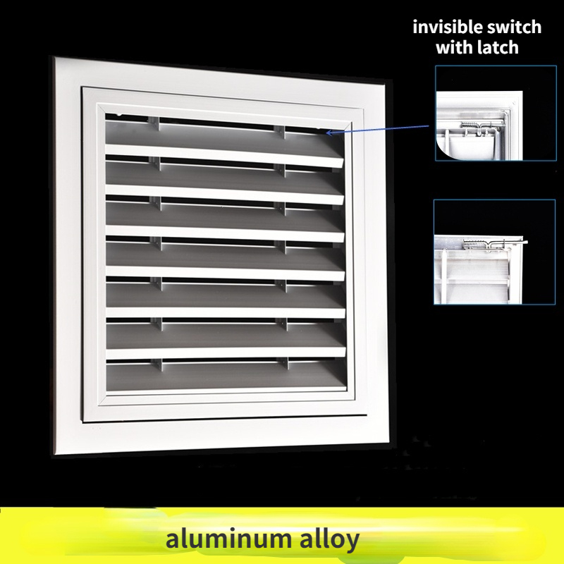 Grelha de Ventilação em Liga d - Ventilation Grille Aluminum avaliação e preço