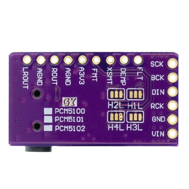 Interface I2S, decodificador D - Pcm5102 avaliação e preço