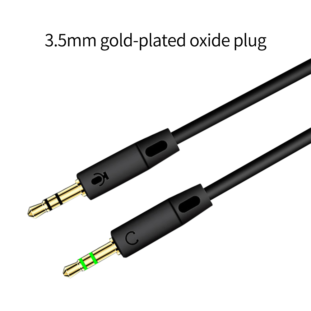 3.5mm jack 2 macho para 1 fême - Audio Jumper Wire avaliação e preço