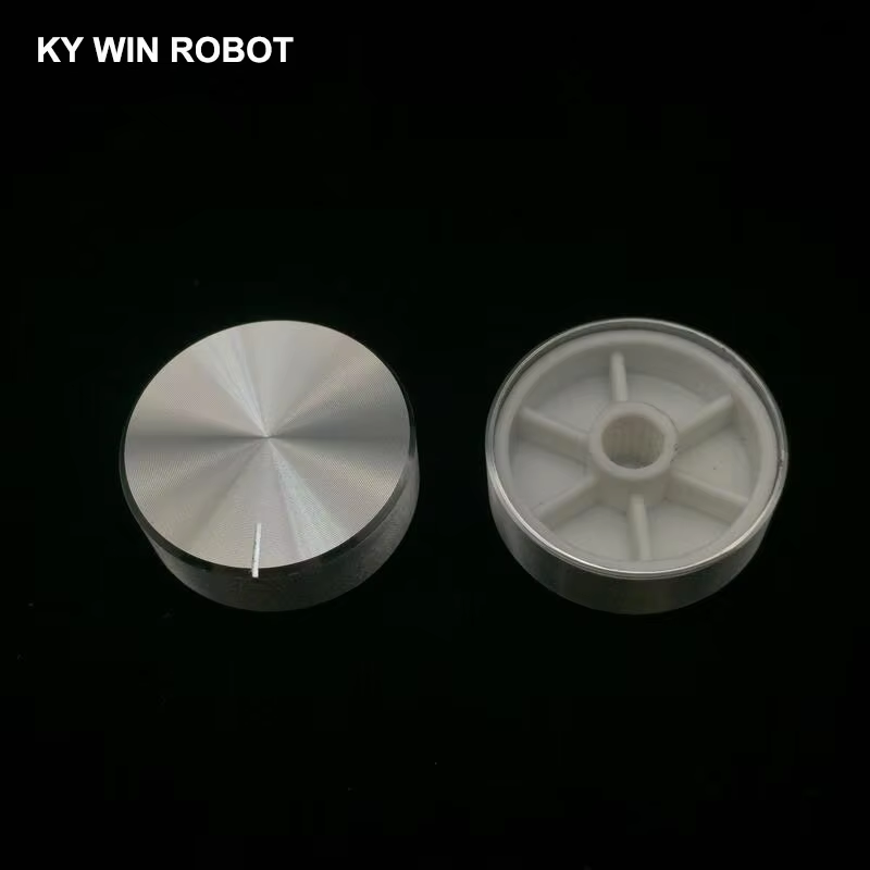 1 peça 30x10mm 6mm furo do eix - Knob Aluminum avaliação e preço