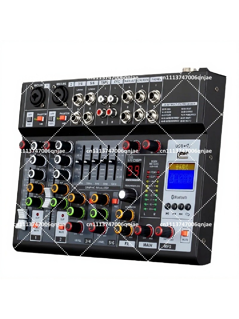 Mixer de Áudio Profissional co - Usb Sound Card avaliação e preço