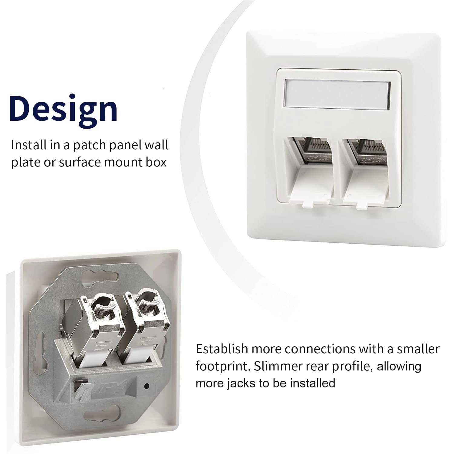 Zoerax cat6a cat7 keystone jac - Rj45 Jack avaliação e preço
