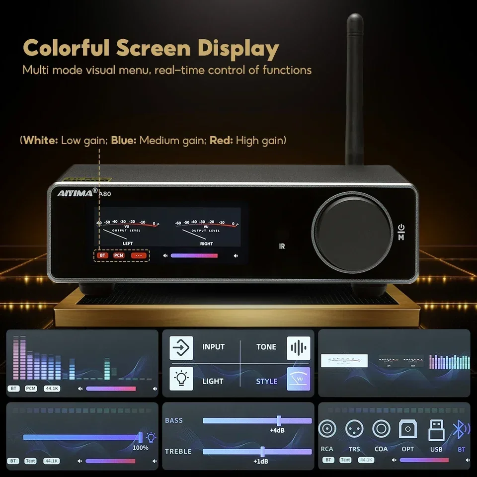 Amplificador de potência estér - Class D Amplifier avaliação e preço