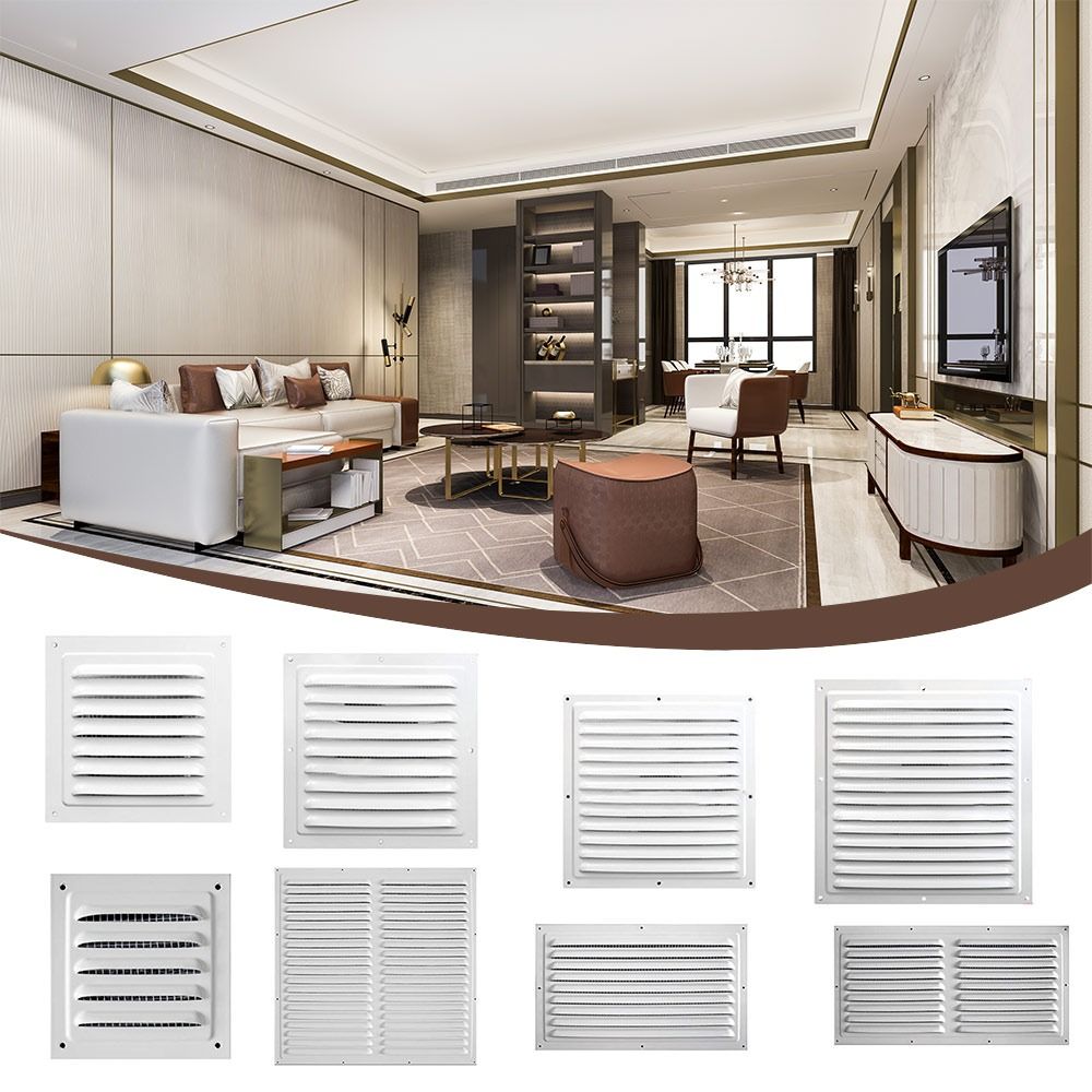 Grelha de Ventilação em Liga d - Ventilation Grille Aluminum avaliação e preço