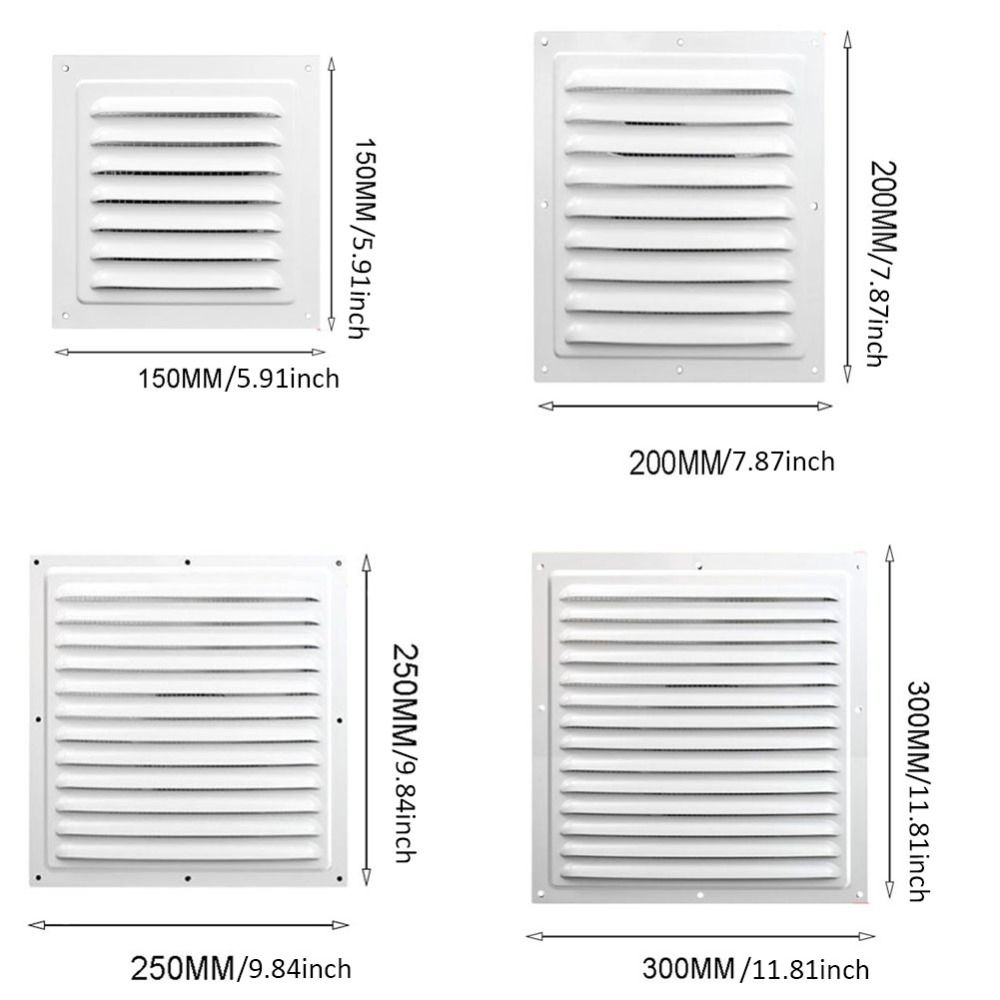 Grelha de Ventilação em Liga d - Ventilation Grille Aluminum avaliação e preço