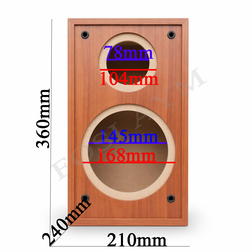 Caixa de Som FOSI AYM em Madei - Speaker Enclosure avaliação e preço