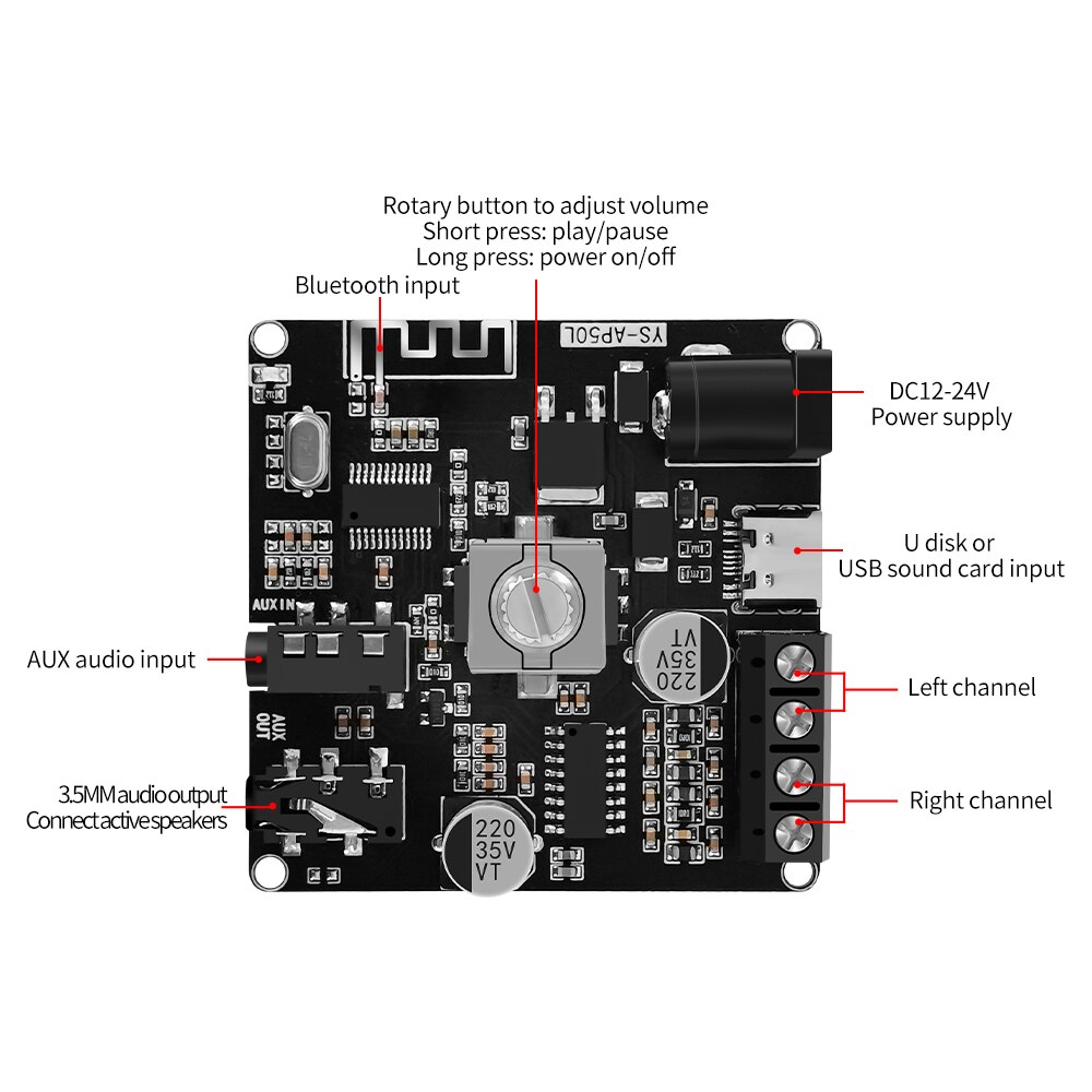 Placa Amplificadora de Potênci - Hifi Amplifier Board avaliação e preço